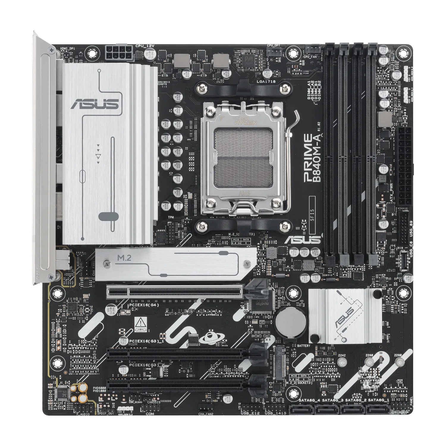 Asus PRIME B840M-A-CSM AM5 Micro ATX Motherboard