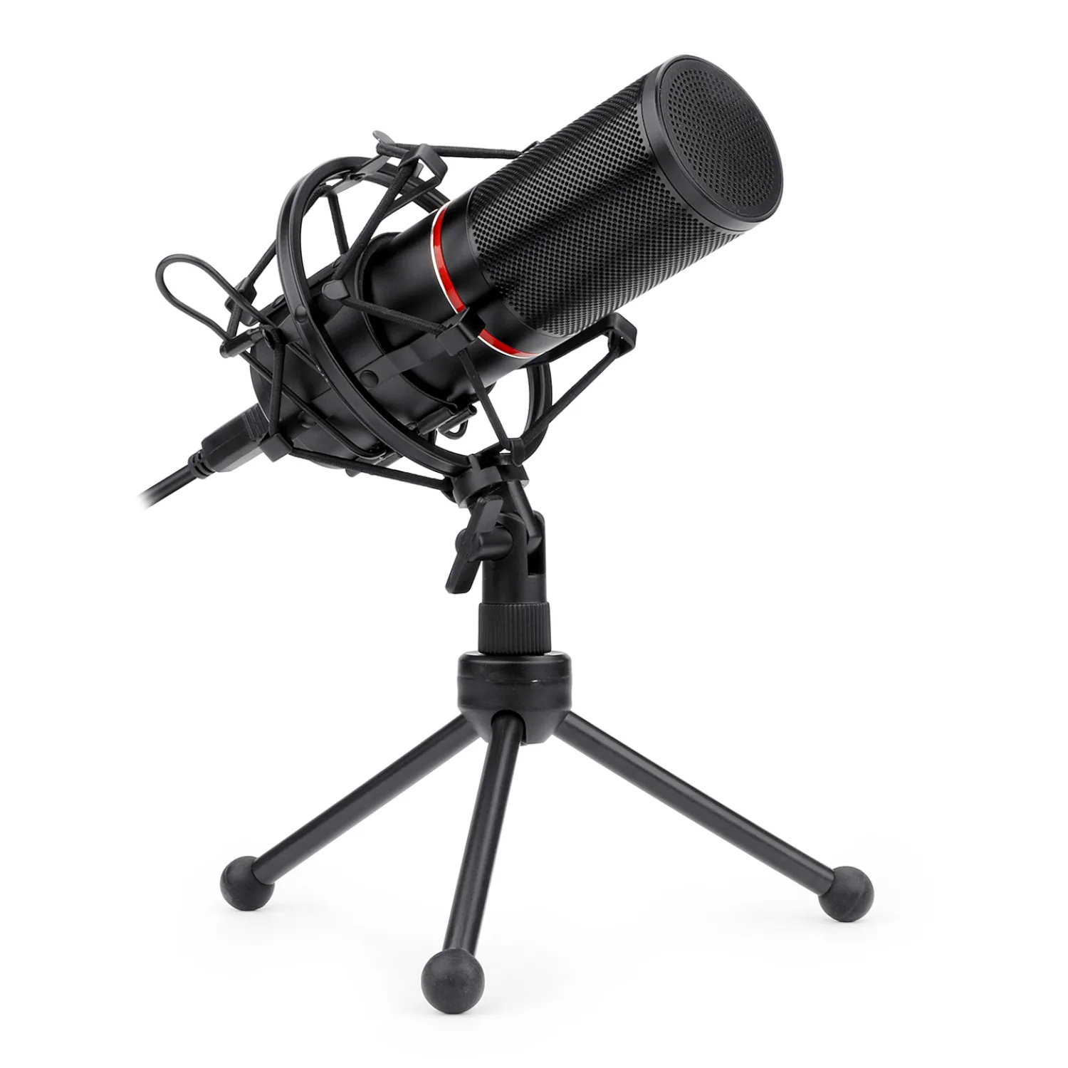 REDRAGON BLAZAR Cardioid USB Gaming Mic and Tripod - Black