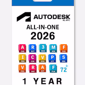 AAutodesk Apps Collection 2026 (PC, Mac) (1 User, 3 Years)