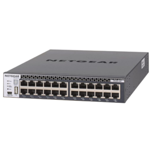 Netgear ProSafe M4300‑24X Layer 3 Switch – 24 Port 10G Managed (XSM4324CS‑100NES)