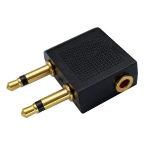 PA110 Aeroplane Flight Headphone Aux Adapter